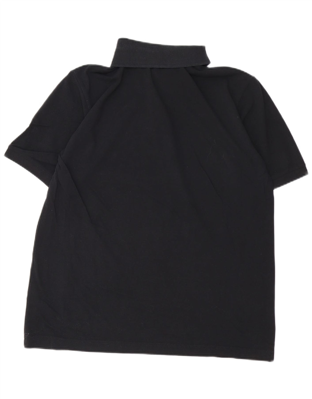 Polo Kappa Uomo Large Nera In Cotone