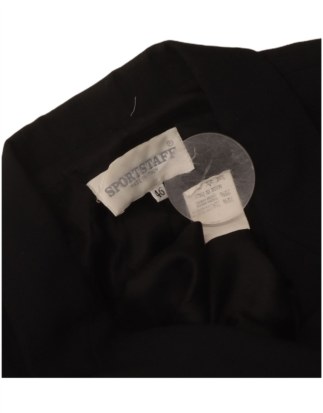 Giacca blazer doppiopetto da donna SPORTSTAFF IT 46 Large Nera