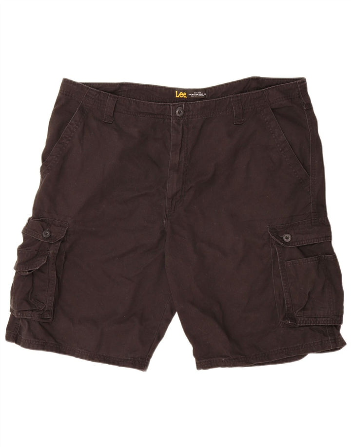 Pantaloncini cargo da uomo Lee W42 2XL cotone nero