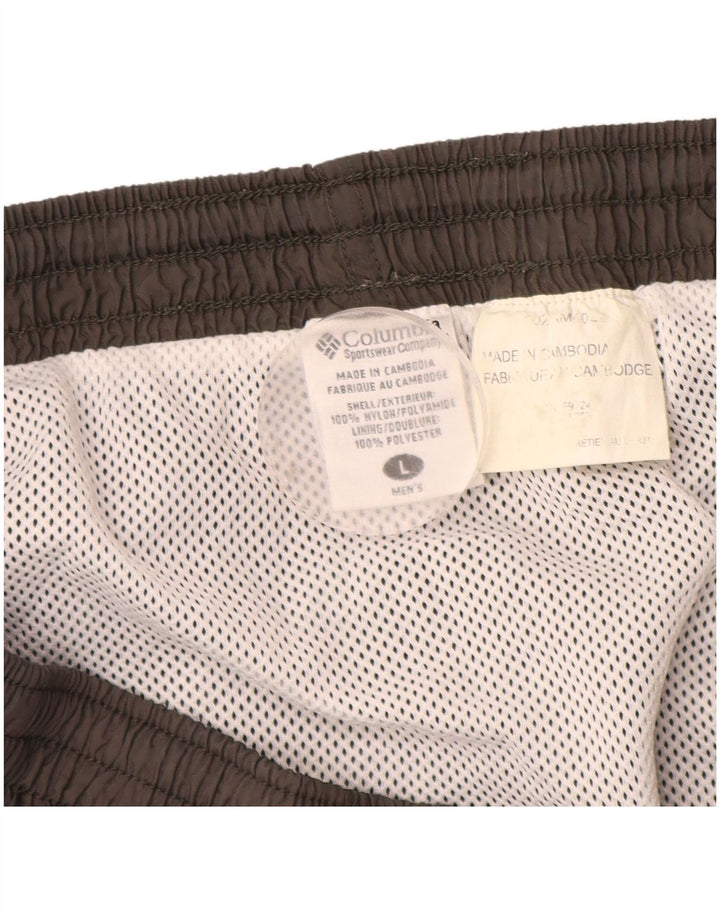 Pantaloncini da bagno Columbia da uomo grandi in poliestere grigio