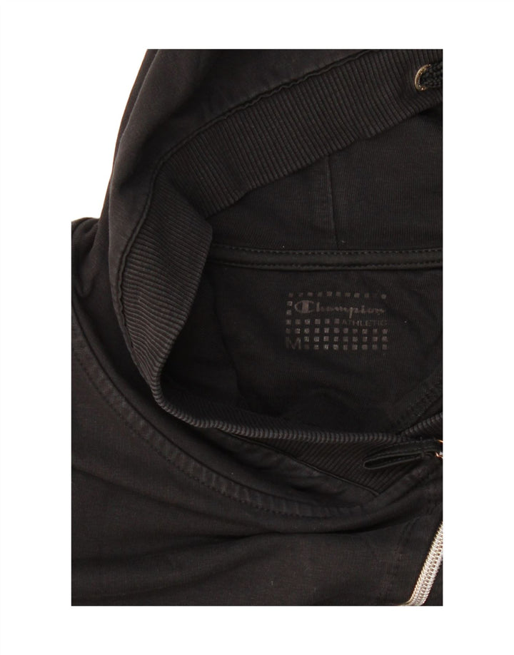Maglione con cappuccio e zip da donna CHAMPION UK 12 medio nero
