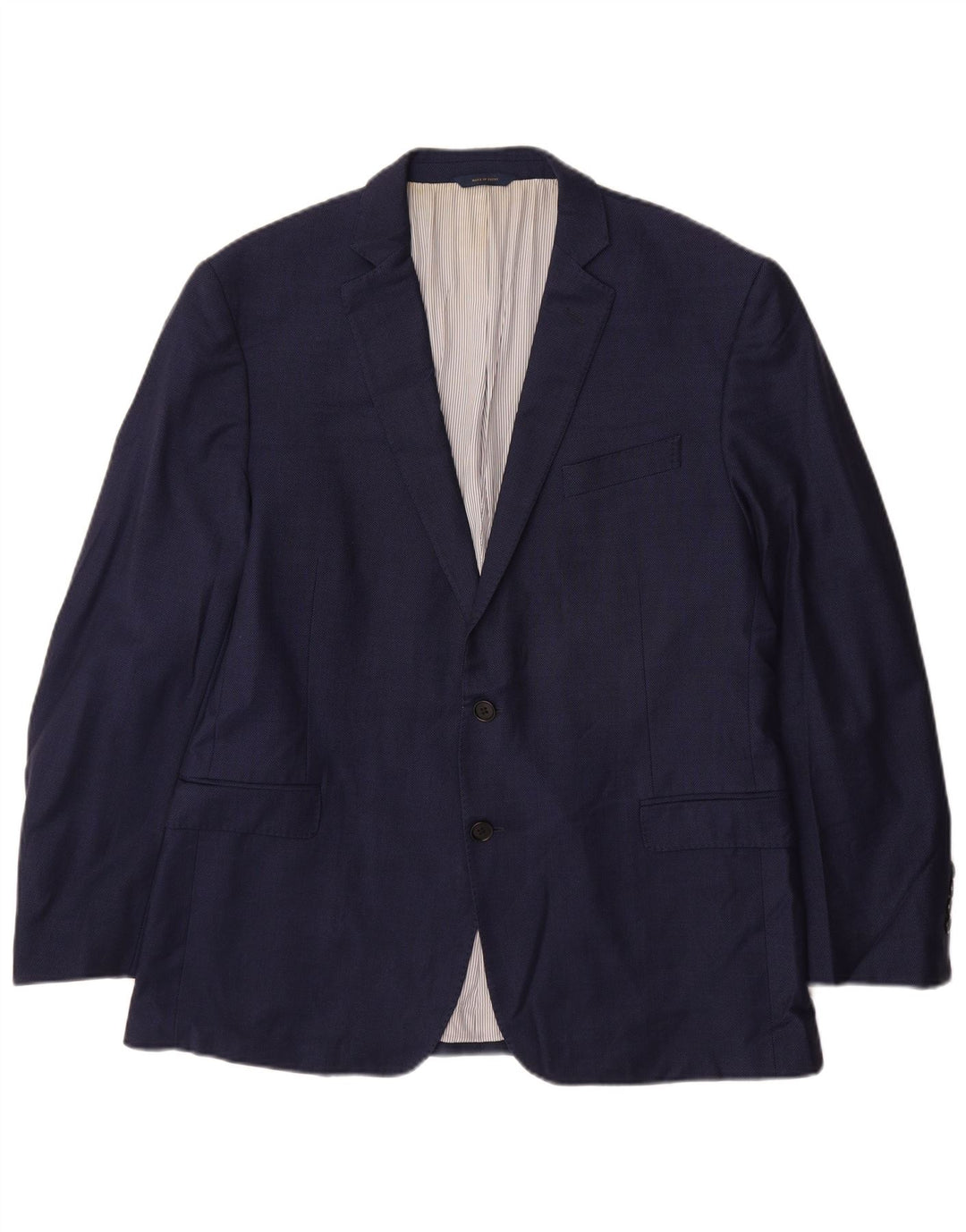 Giacca blazer da uomo Regent Fit Brooks Brothers UK 44 2XL Lana blu navy