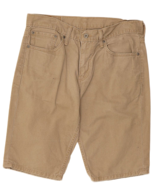 Levi's Mens 511 Casual Shorts W32 Medium Beige Cotton