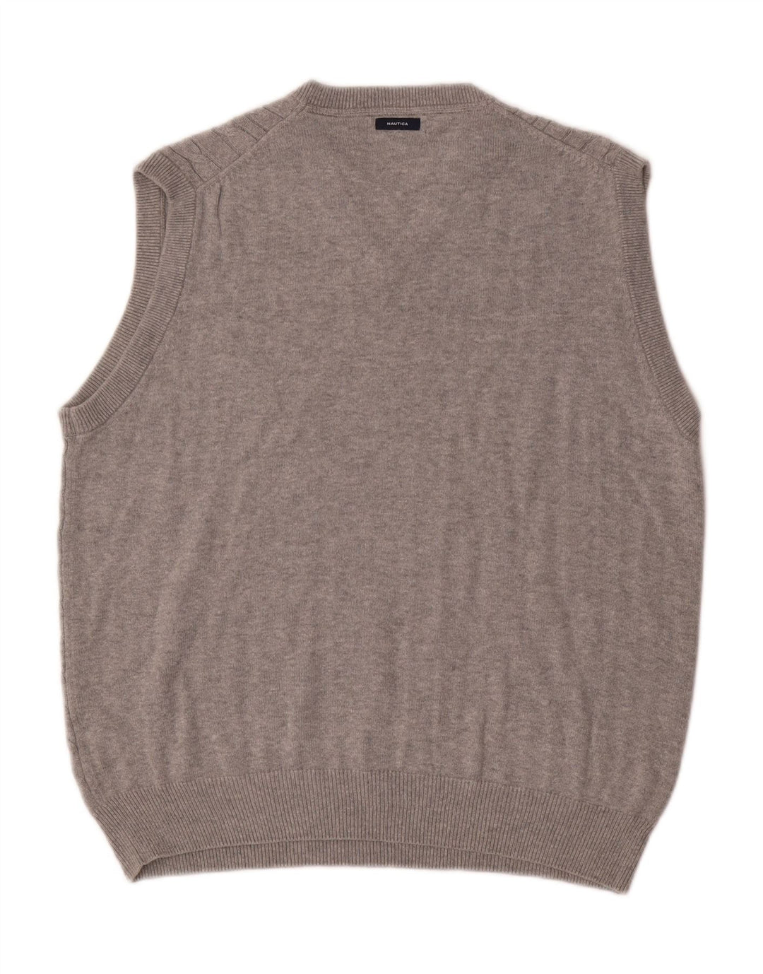 Canottiera da uomo Nautica Canottiera in cotone grigio medio