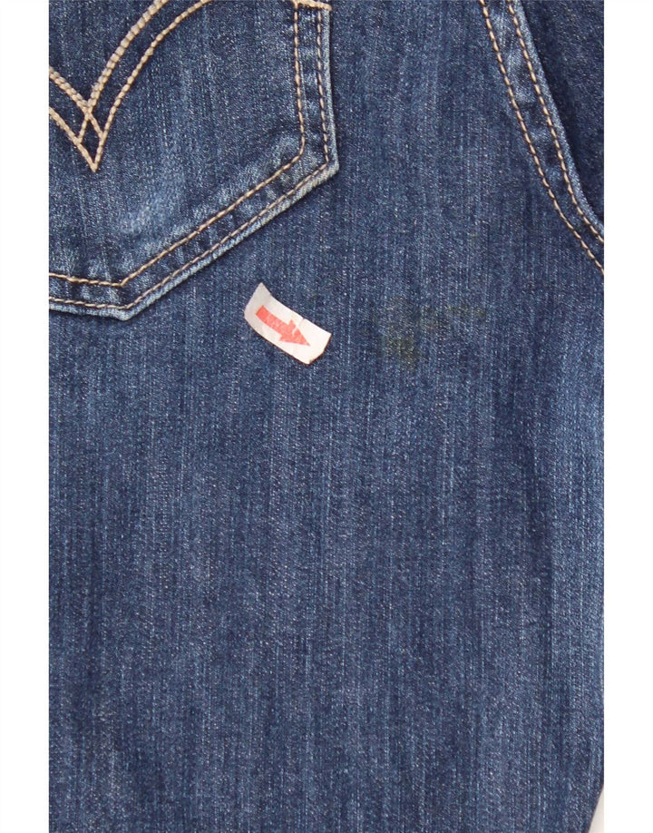 Jeans dritti Levi's 524 da donna W29 L32 cotone blu