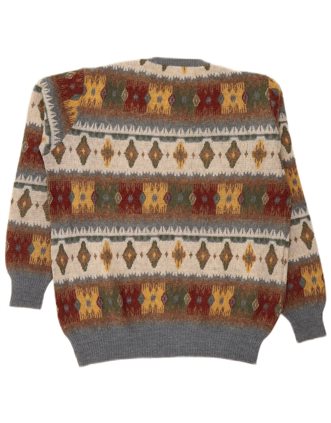 Maglione maglione girocollo da uomo Fruit Of The Loom medio multicolore