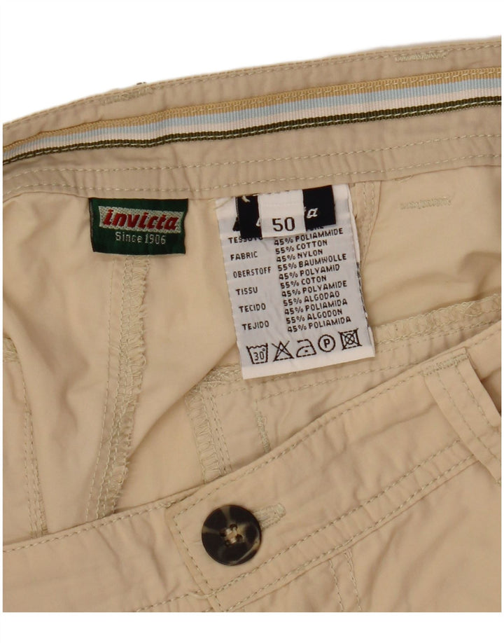 Pantaloncini chino da uomo Invicta IT 50 Large W32 Cotone Beige