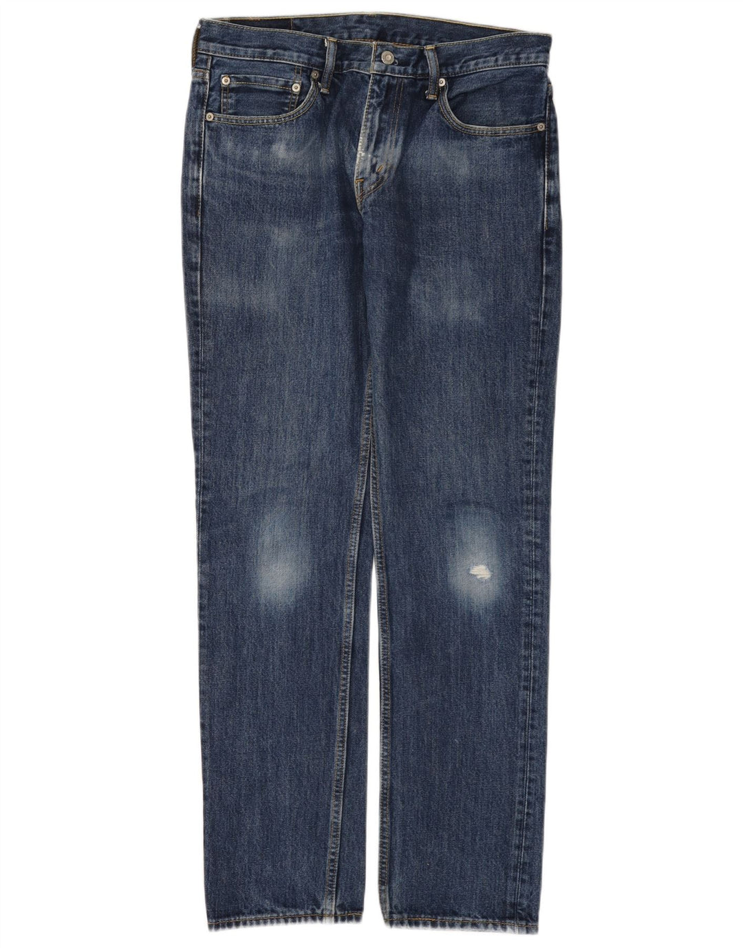 LEVI'S Jeans da uomo 511 slim effetto consumato W32 L29 cotone blu
