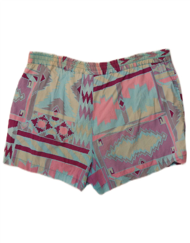 Belfe Uomo Large in cotone geometrico multicolore