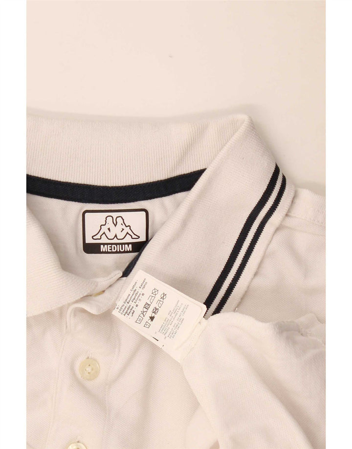 Polo Uomo KAPPA Cotone Medio Bianco