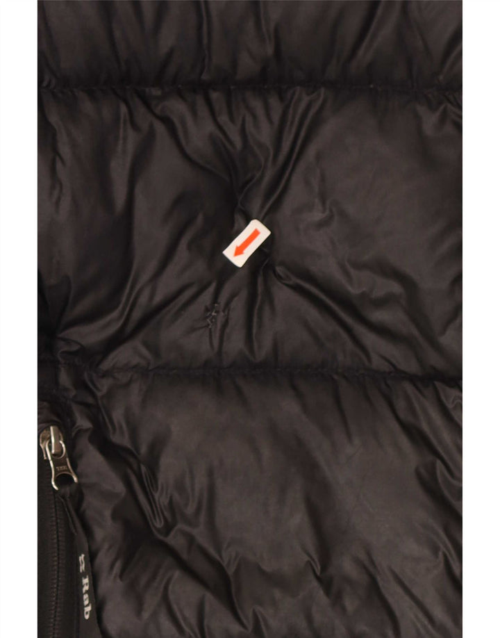 Gilet Imbottito Rab Uomo IT 40 Large Nero Poliammide