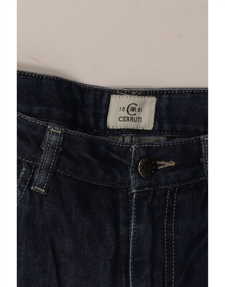 CERRUTI 1881 Womens Straight Jeans W30 L30 Navy Blue Vintage Cerruti 1881 and Second-Hand Cerruti 1881 from Messina Hembry 