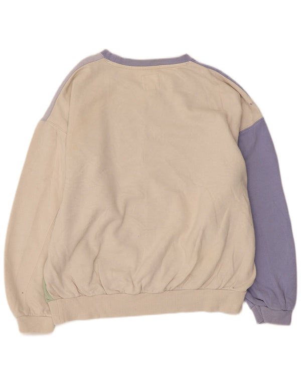 Maglione felpa oversize da donna BILLABONG UK 14 medio multicolore