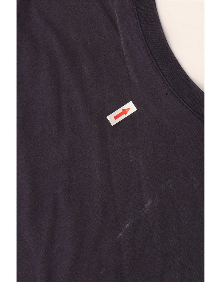 Canotta grafica da uomo Puma Large blu navy