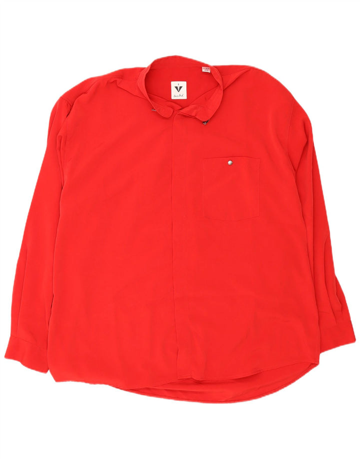 Camicia da uomo Leche Taglia 45/46 2XL Rossa