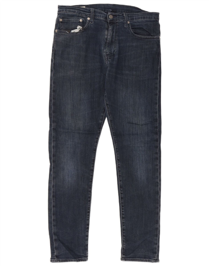 Jeans skinny da uomo LEVI'S W32 L32 in cotone blu