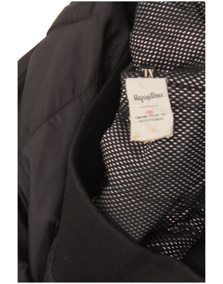 Giubbotto bomber da uomo Refrigiwear UK 42 XL nero poliammide