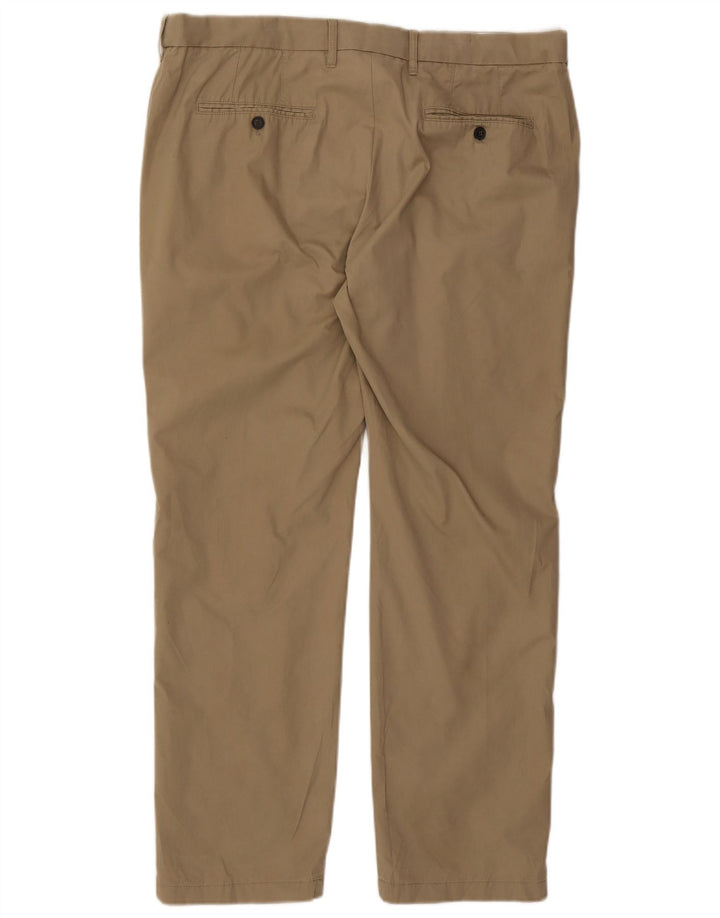 Pantaloni chino vestibilità regolare Marks & Spencer da uomo Heritage W40 L31 Beige