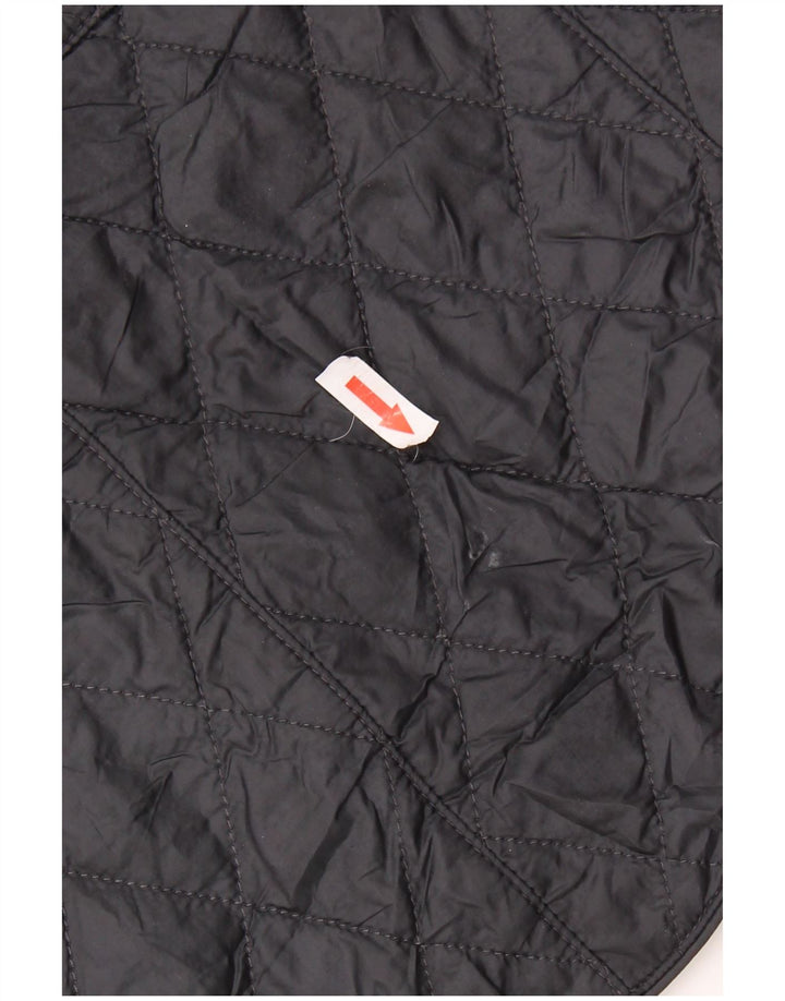 Giacca trapuntata da donna BARBOUR UK 16 grande blu navy