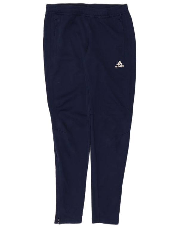 Pantaloni da tuta ADIDAS Climacool da donna UK 12/14 Medio Blu navy