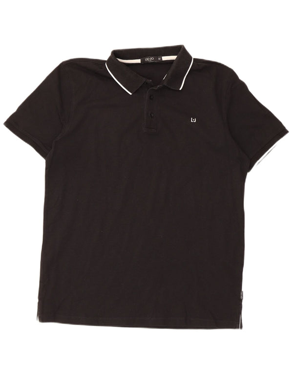 Polo Uomo Liu Jo Media Nera In Cotone