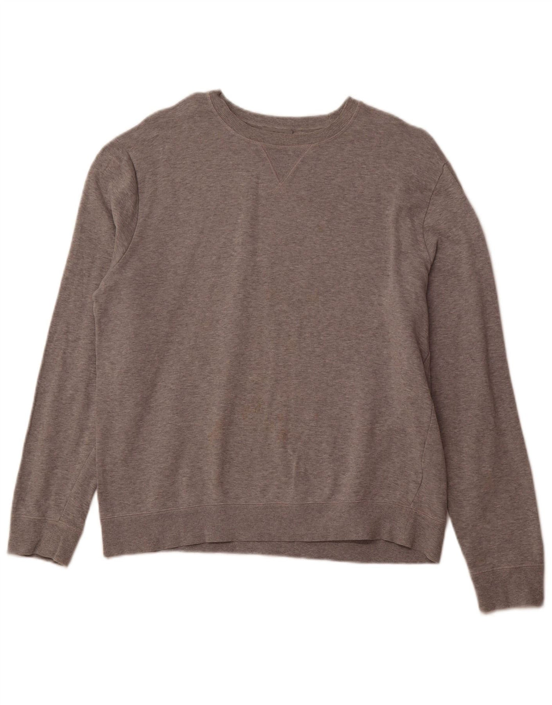 COS Felpa da uomo Maglione grande in cotone grigio