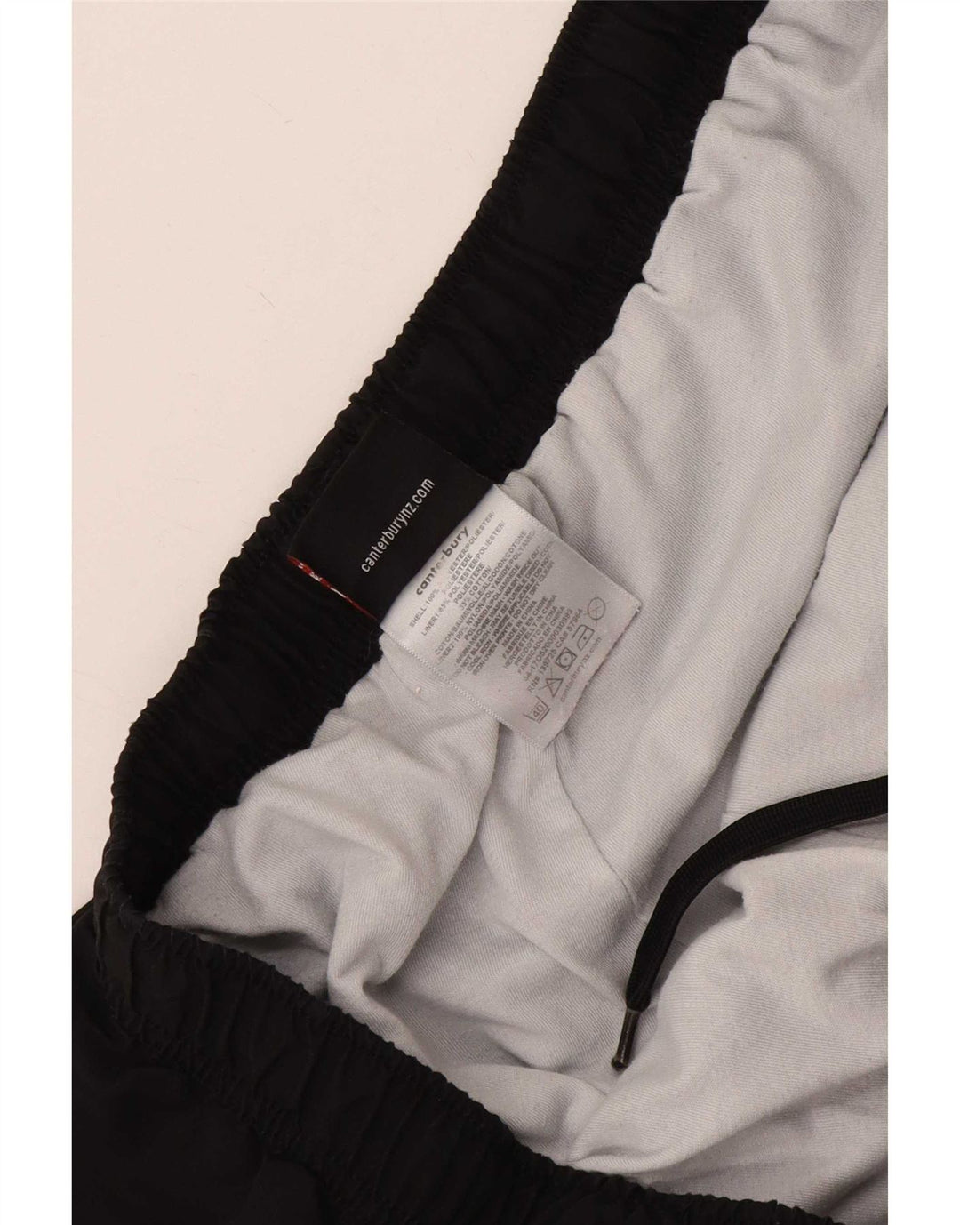 Pantaloni da tuta da uomo Canterbury 3XL poliestere nero