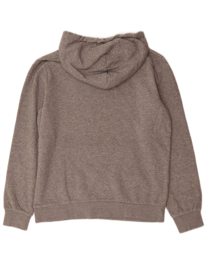 Maglione con cappuccio grafico da uomo Jack & Jones grigio medio chiazzato