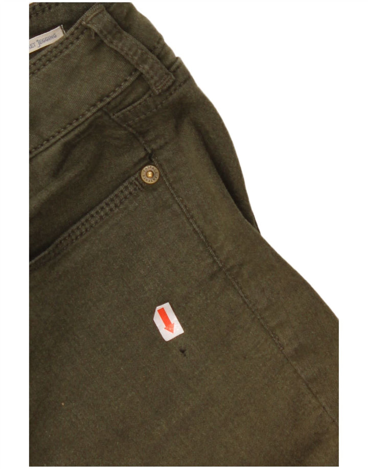 Jeans Jegging da donna FAT FACE UK 10 Small W28 L28 Cotone verde