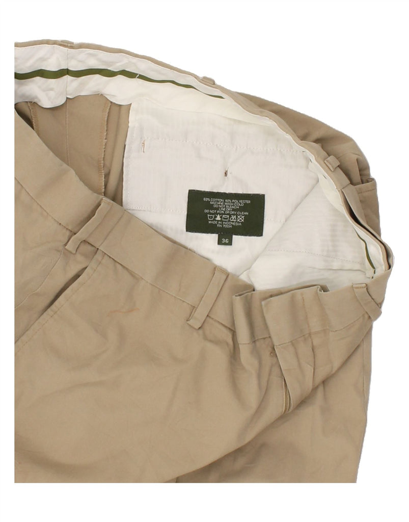 ORVIS Mens Straight Chino Trousers W36 L39  Beige Cotton Vintage Orvis and Second-Hand Orvis from Messina Hembry 