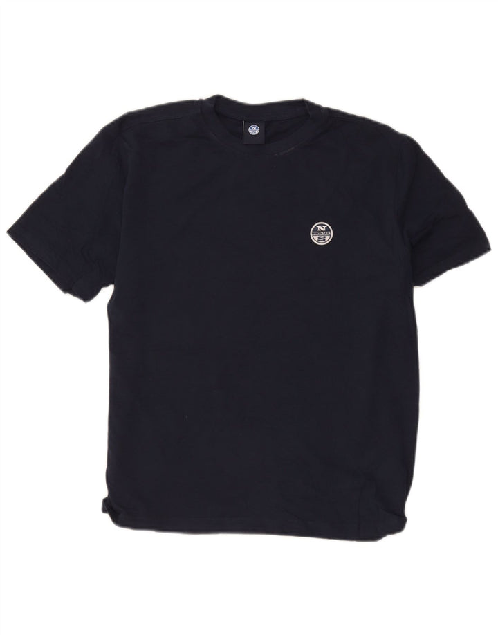 T-shirt da uomo North Sails Top XS in cotone blu navy