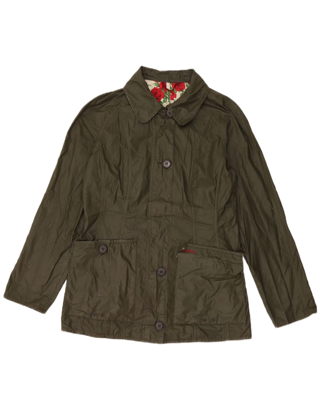 Giacca in cotone cerato da donna Barbour UK 10 Small Khaki