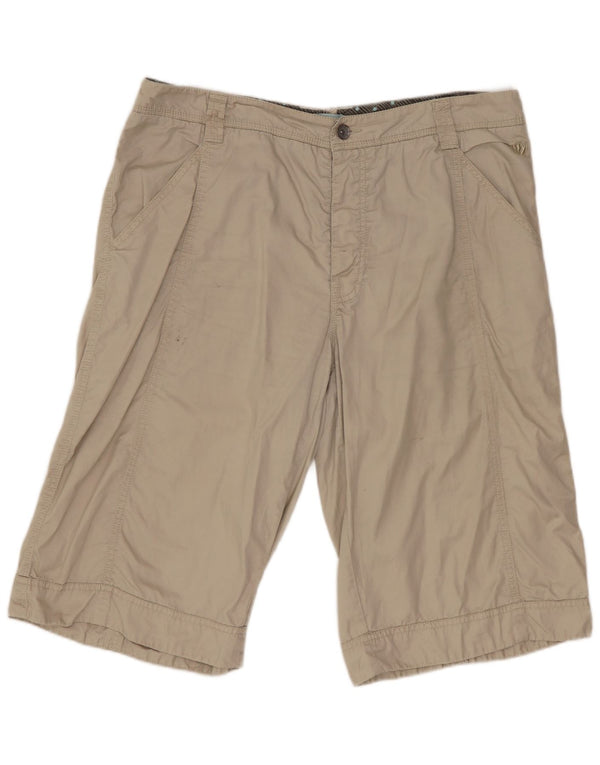 Pantaloncini chino da uomo FAT FACE W34 Large in cotone beige