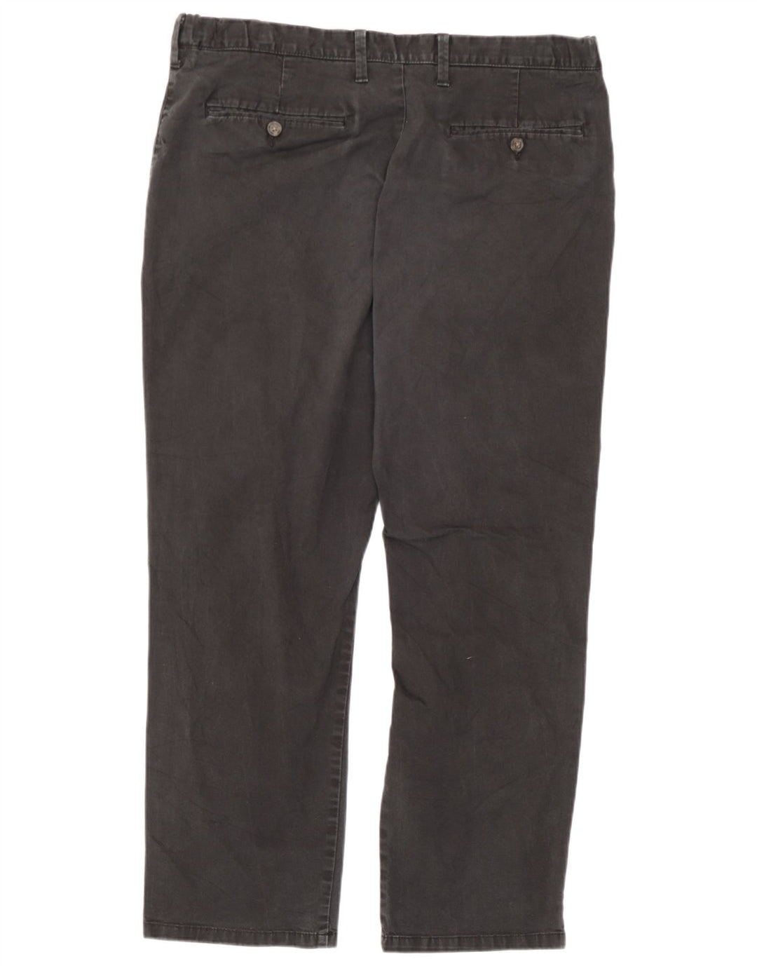 Pantaloni chino vestibilità regolare da uomo Marks & Spencer W38 L29 cotone grigio