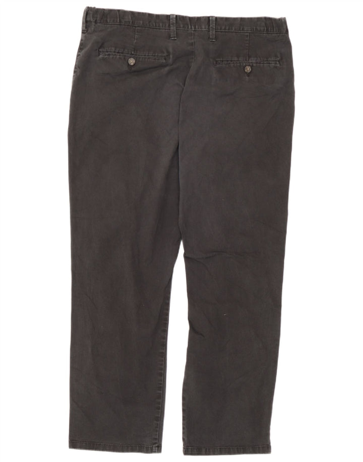 Pantaloni chino vestibilità regolare da uomo Marks & Spencer W38 L29 cotone grigio