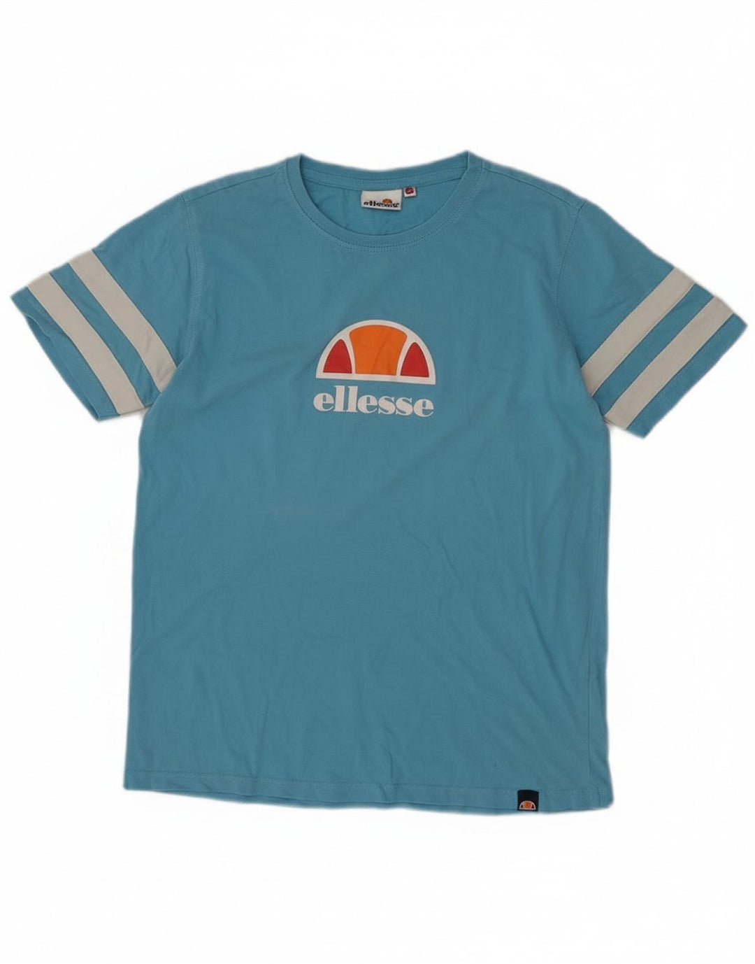 T-shirt grafica per ragazzi Ellesse Top 13-14 anni in cotone blu