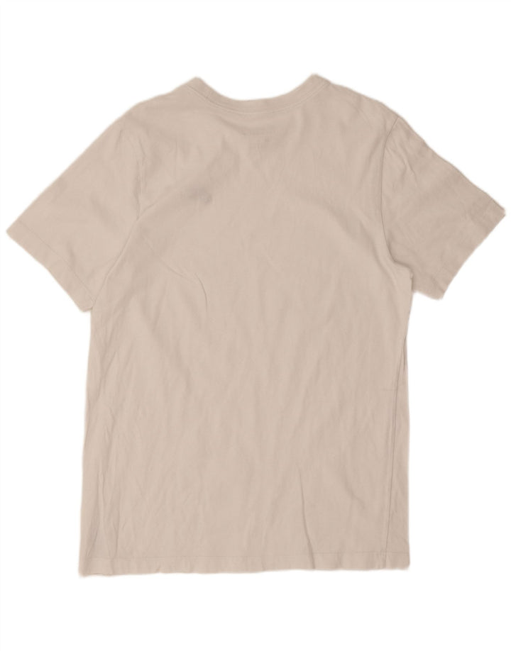T-shirt da uomo Nike Top in cotone bianco medio