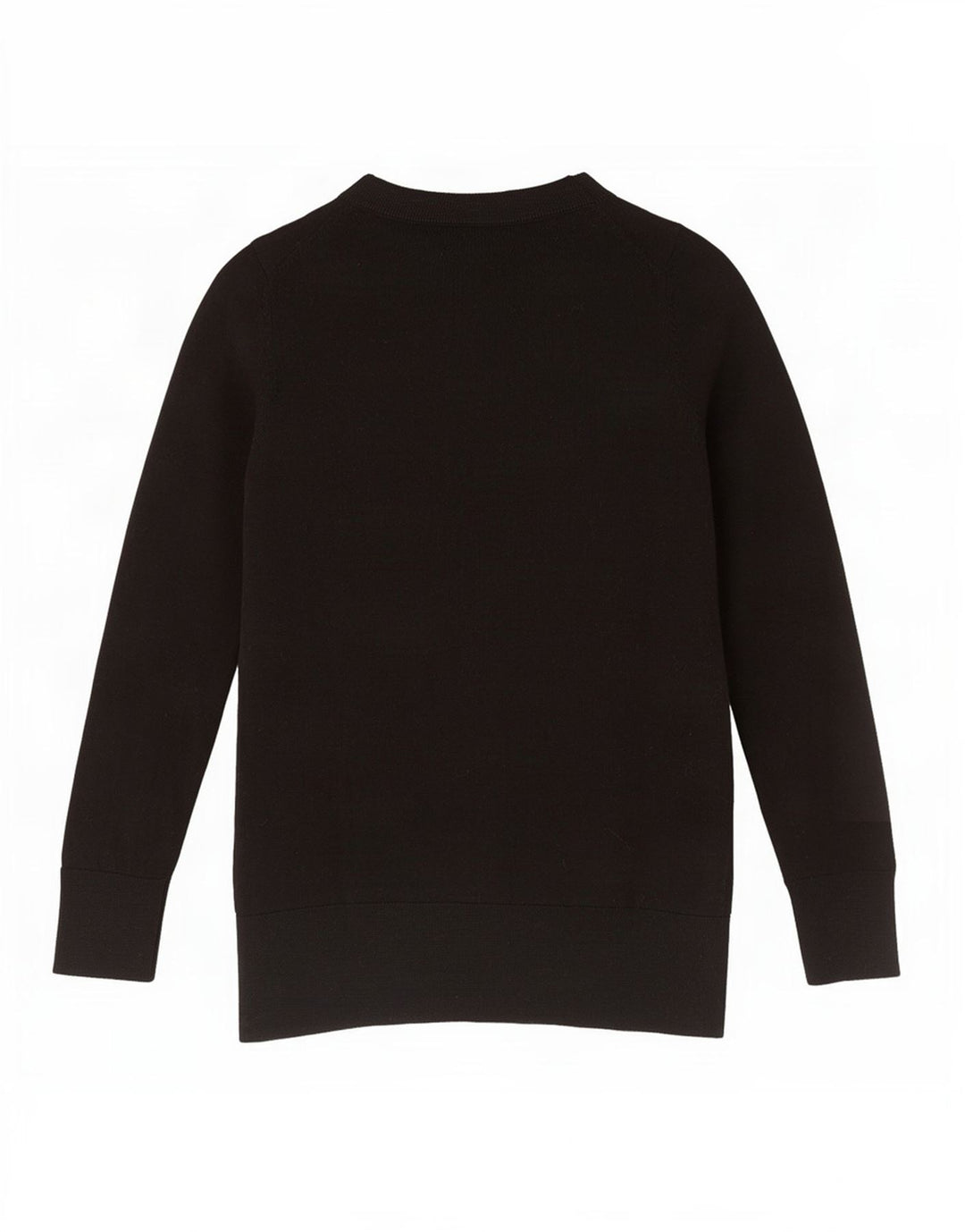 Maglione maglione girocollo da donna Cos UK 6 XS lana nera