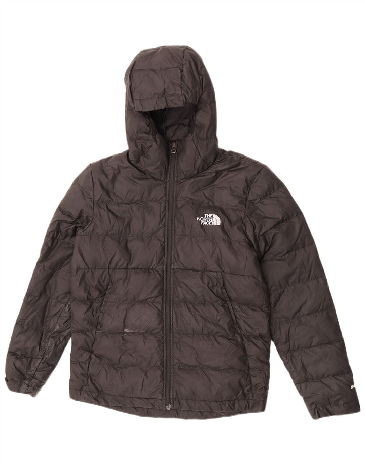 Giacca imbottita con cappuccio The North Face da ragazzo 13-14 anni XL poliestere nero