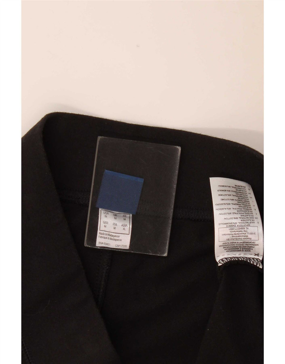 Pantaloncini sportivi Reebok da donna UK 14 medio nero cotone