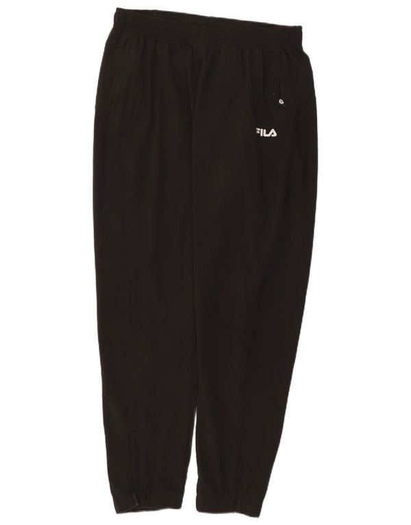 Pantaloni da tuta da donna Fila Joggers UK 16 Large Nero Poliestere