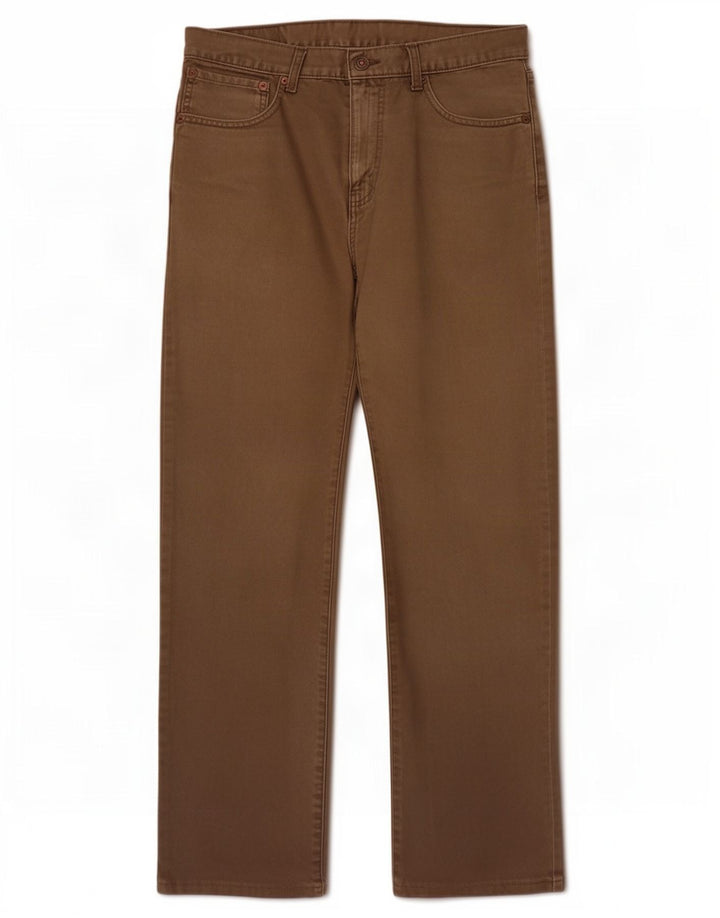 Levi's Uomo 751 Jeans dritti W32 L30 Cotone Marrone