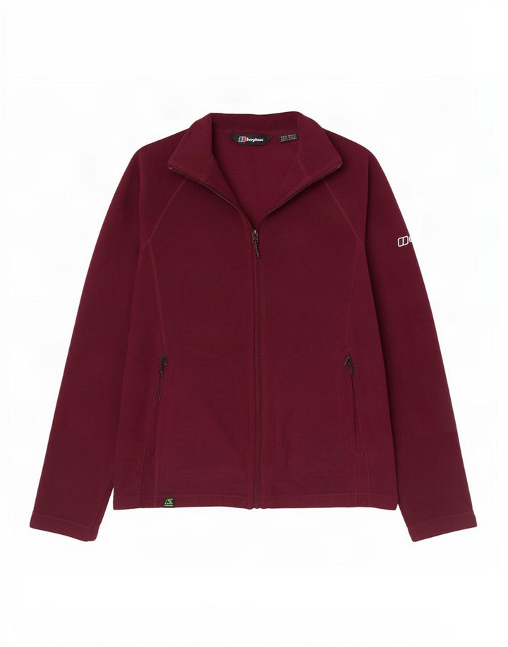Giacca in pile da donna Berghaus UK 12 poliestere bordeaux medio