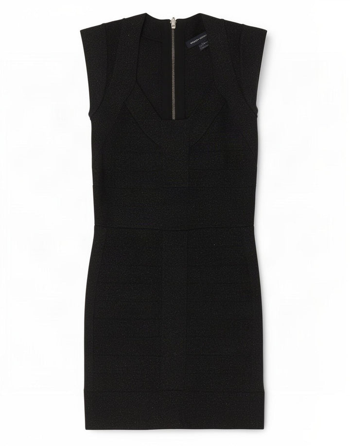 Abito tubino da donna French Connection UK 8 piccolo in viscosa nera