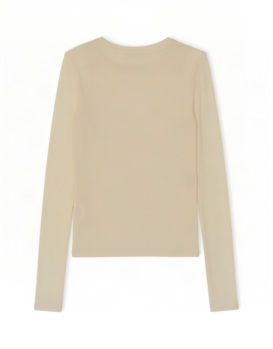 Top Zara da donna a maniche lunghe UK 8 Small bianco modal