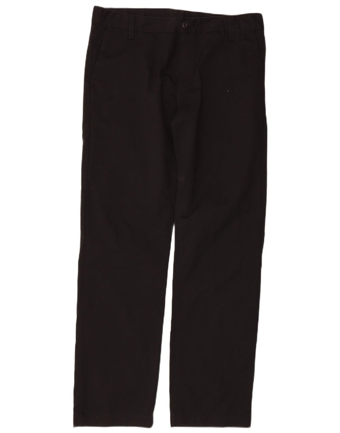 Pantaloni chino dritti da uomo CARHARTT W34 L32 cotone nero
