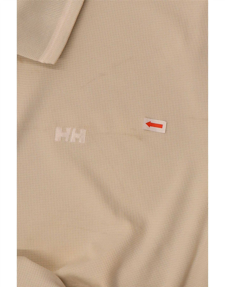 Polo da uomo Helly Hansen grande beige