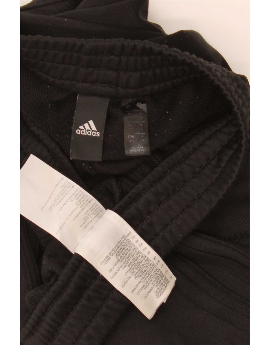 Pantaloni da tuta Adidas Aeroready da uomo piccoli in poliestere nero