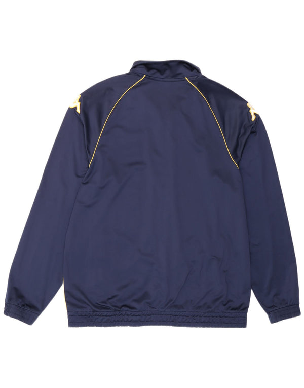 Giacca da tuta da uomo Kappa 2XL Poliestere color block blu navy