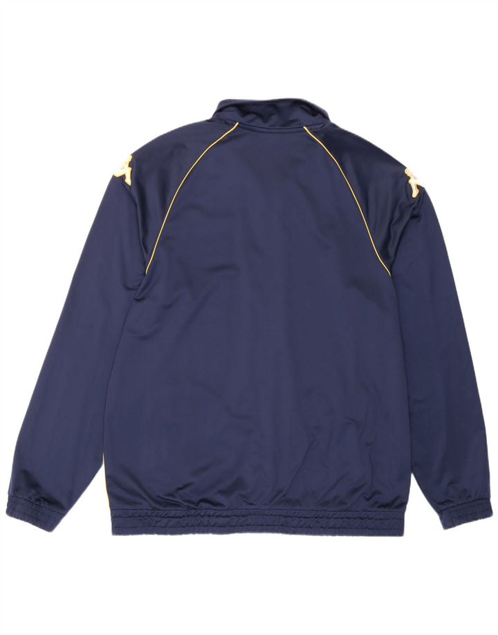 Giacca da tuta da uomo Kappa 2XL Poliestere color block blu navy